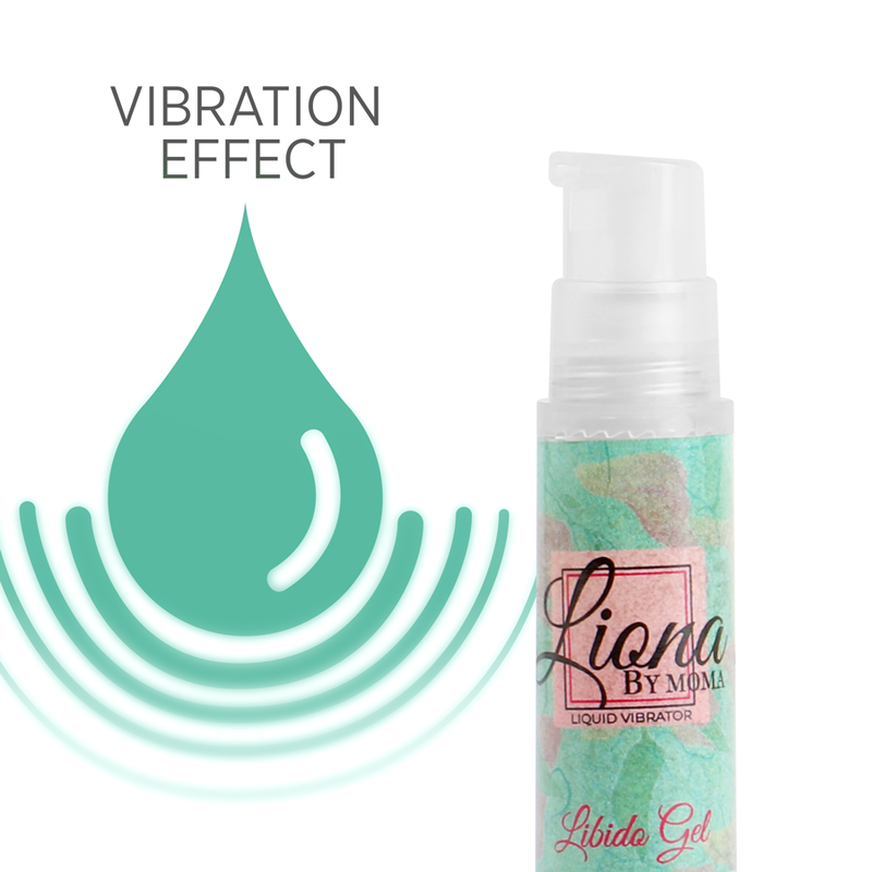 LIONA BY MOMA - LIBIDO GEL LIQUID VIBRATOR 6 ML