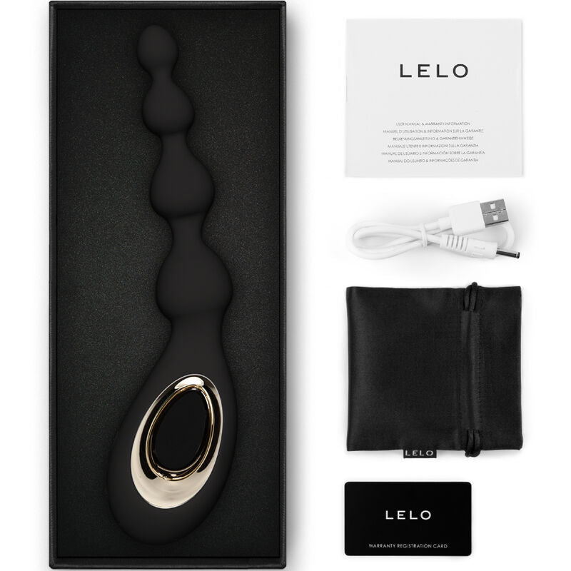 LELO - SORAYA BEADS MASAJEADOR ANAL VIOLETA