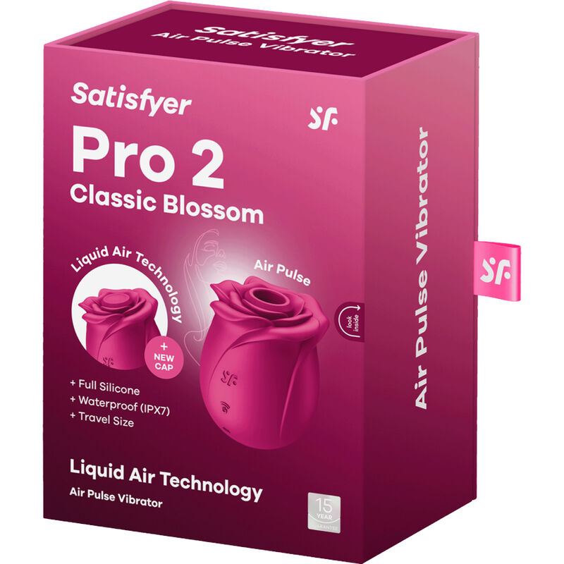 SATISFYER - AIR PULSE PRO 2 CLASSIC BLOSSOM VIBRADOR