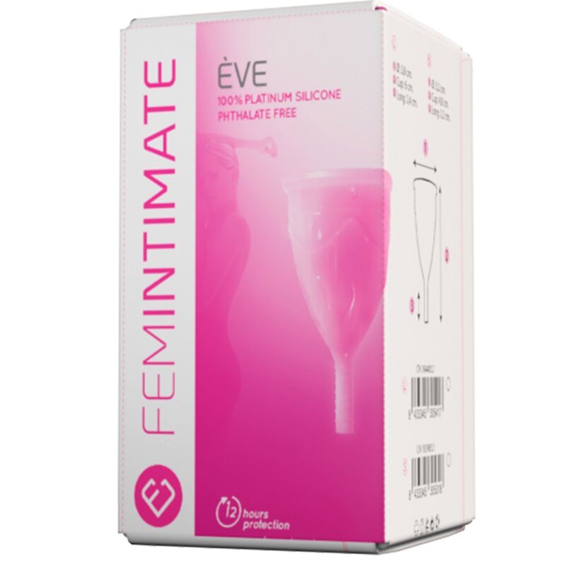 FEMINTIMATE - EVE COPA MENSTRUAL SILICONA - TALLA L