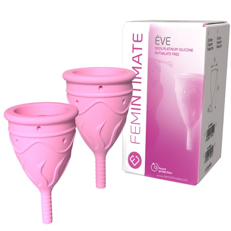 FEMINTIMATE - EVE COPA MENSTRUAL SILICONA - TALLA L