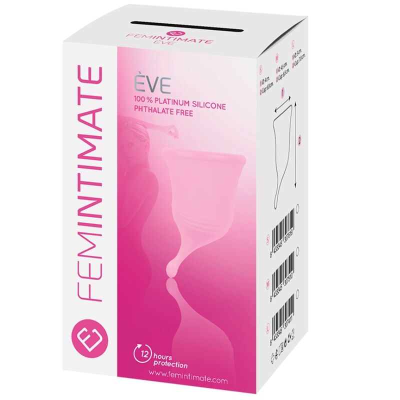 FEMINTIMATE - EVE NEW COPA MENSTRUAL SILICONA - TALLA M