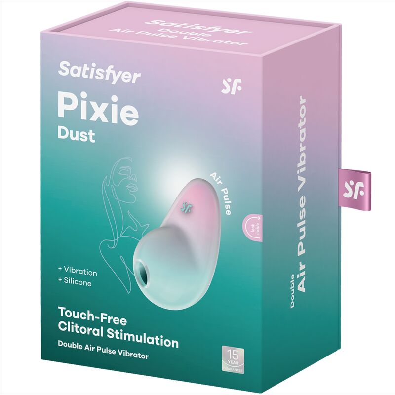 SATISFYER - PIXIE DUST LILA ESTIMULADOR AIR PLUSE