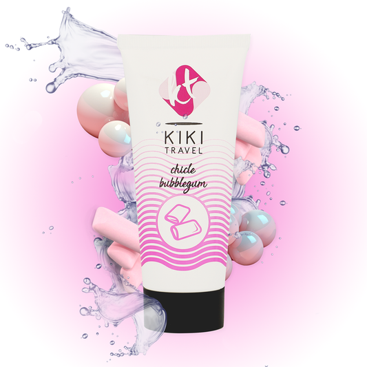 KIKÍ TRAVEL - GUM FLAVOR LUBRICANT 50 ML