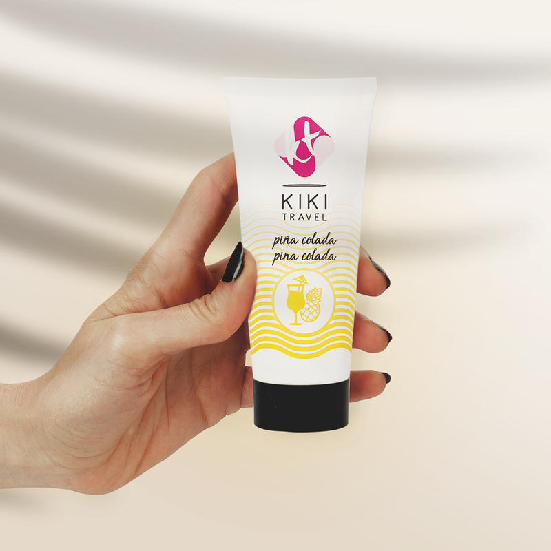 KIKÍ TRAVEL - PINEAPPLE FLAVOR LUBRICANT 50 ML