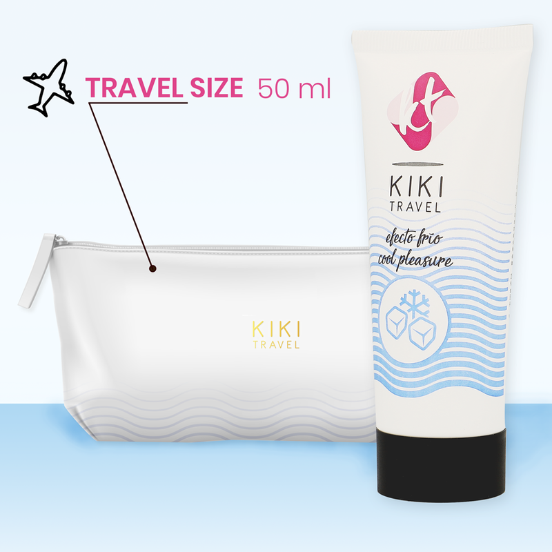 KIKÍ TRAVEL - COLD EFFECT INTENSIFYING SLIDING GEL 50 ML