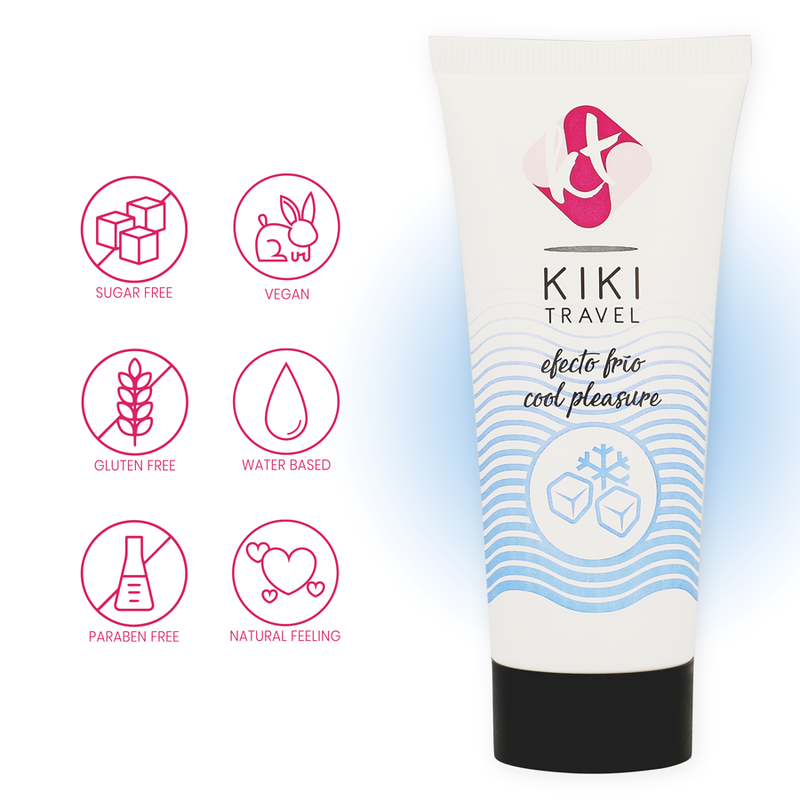 KIKÍ TRAVEL - COLD EFFECT INTENSIFYING SLIDING GEL 50 ML