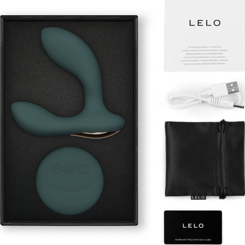 LELO - HUGO 2 MASAJEADOR DE PROSTATA CONTROL REMOTO VERDE