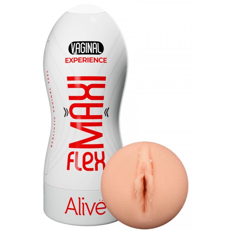 ALIVE - MAXI FLEX MASTURBADOR MASCULINO VAGINA TALLA L