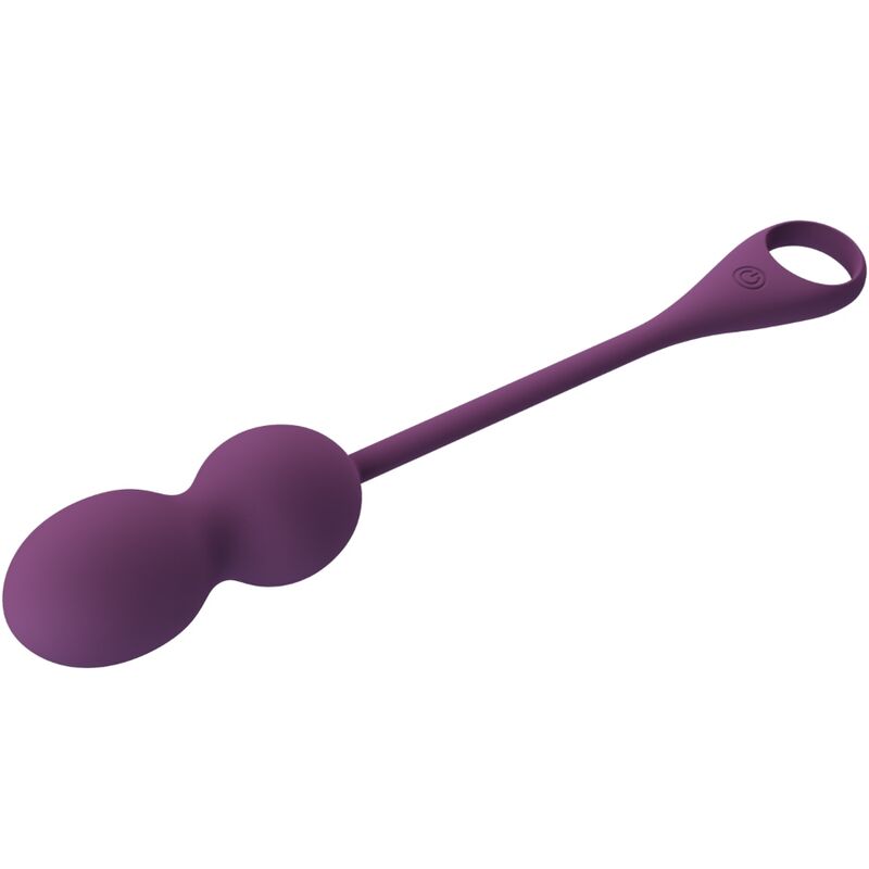 PRETTY LOVE - ELVIRA KEGEL BALLS APP CONTROL REMOTO MORADO