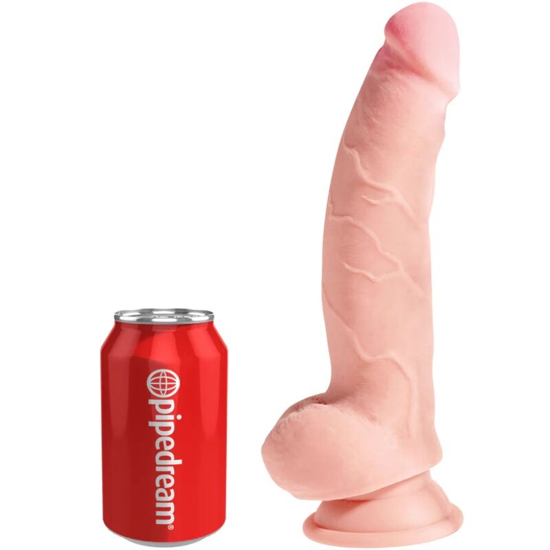 KING COCK - DILDO TRIPLE DENSIDAD 18.4 CM