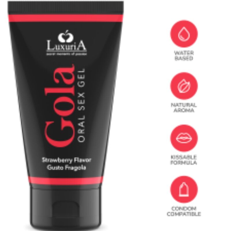 INTIMATELINE LUXURIA - GOLA STRAWBERRY ORAL GEL 30 ML