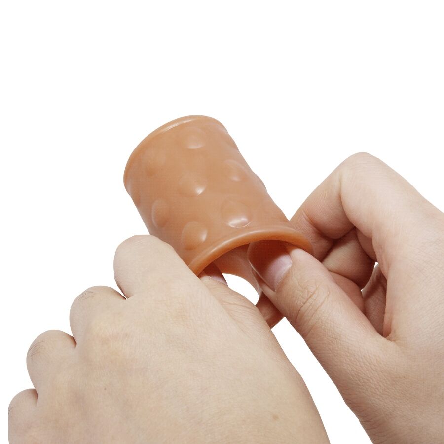PRETTY LOVE - FUNDA PARA PENE CON PLUG ANAL NATURAL