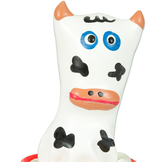 CONDOMERIE - PRESERVATIVO DECORATIVO PINTADO A MANO VACA MODELO 1