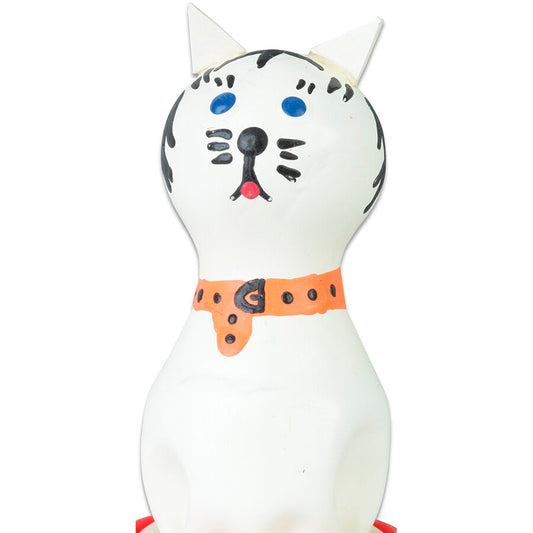 CONDOMERIE - PRESERVATIVO DECORATIVO PINTADO A MANO GATO BLANCO