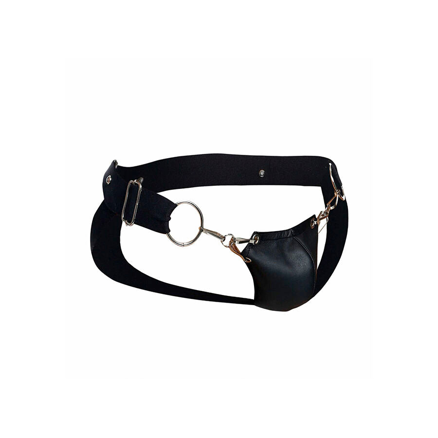 MOB - DNGEON JOCKSTRAP NEGRO A PRESIÓN TALLA ÚNICA