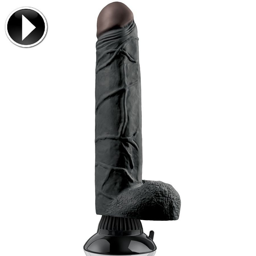 REAL FEEL DELUXE - VIBRATOR NUM 7 BLACK