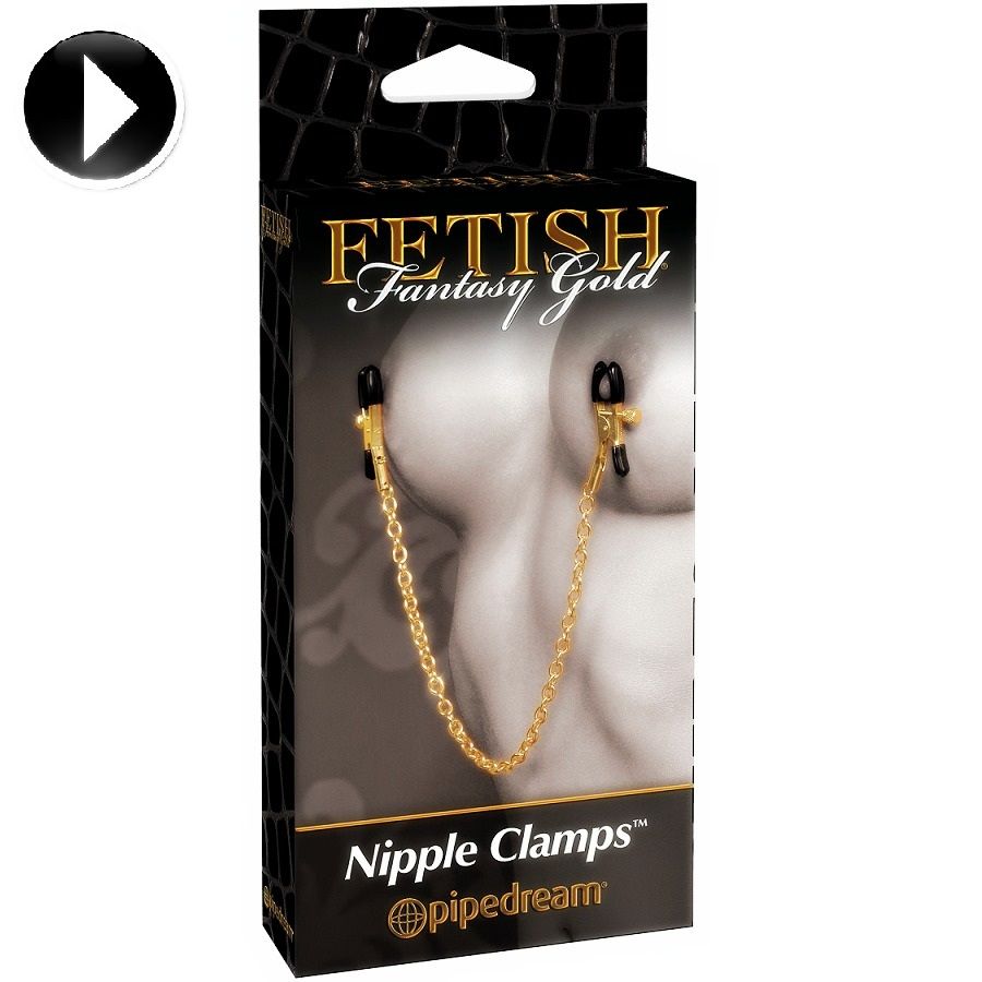 FETISH FANTASY GOLD - NIPPLE CLAMPS 