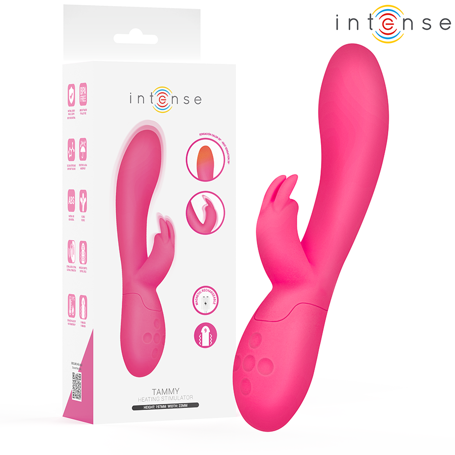INTENSE - TAMMY ESTIMULADOR RABBIT CON CALOR