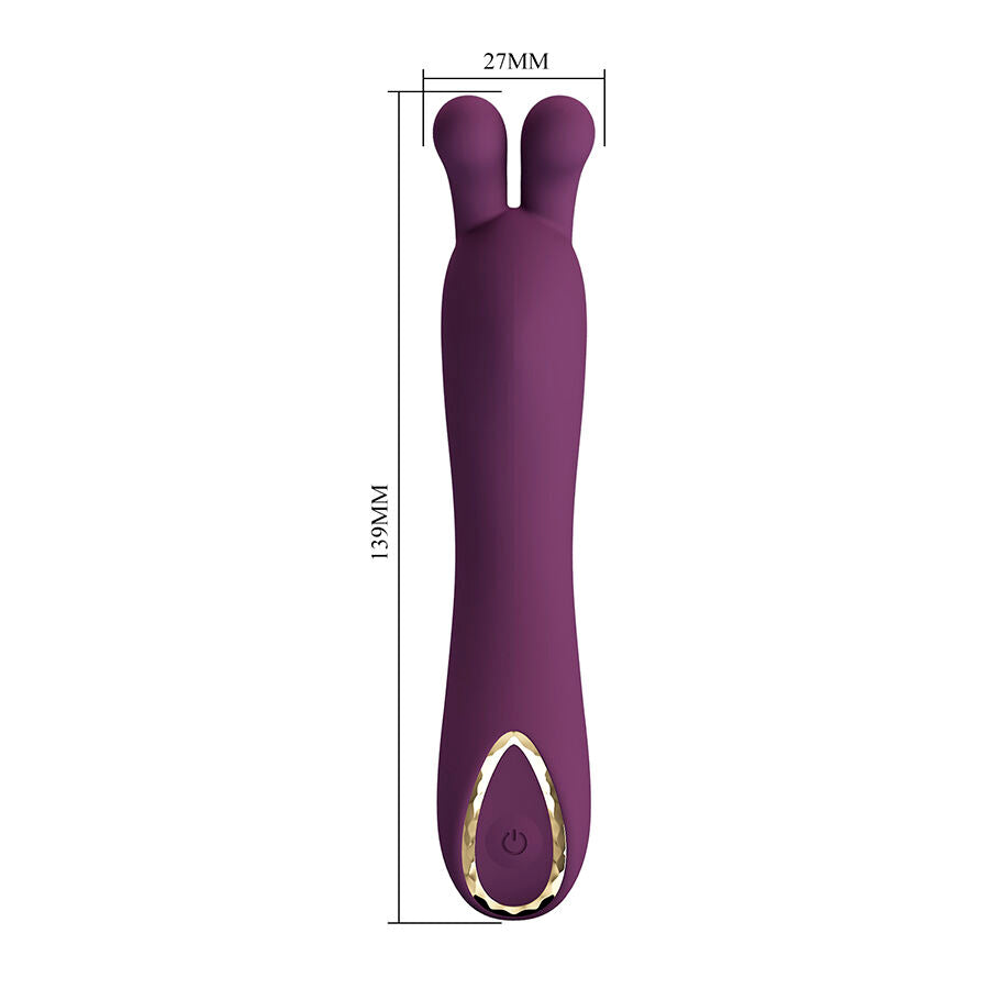 PRETTY LOVE - DJ RABBIT VIBRADOR PUNTO G MORADO