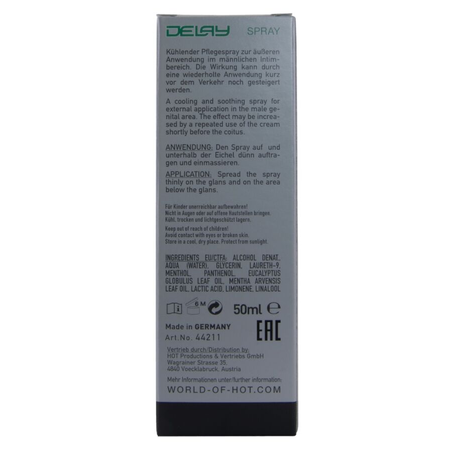 HOT - SPRAY RETARDANTE 50 ML