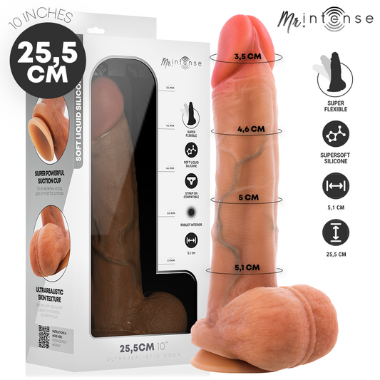 MR INTENSE - GARY XL DILDO 25.5 CM -Ø- 5.1 CM