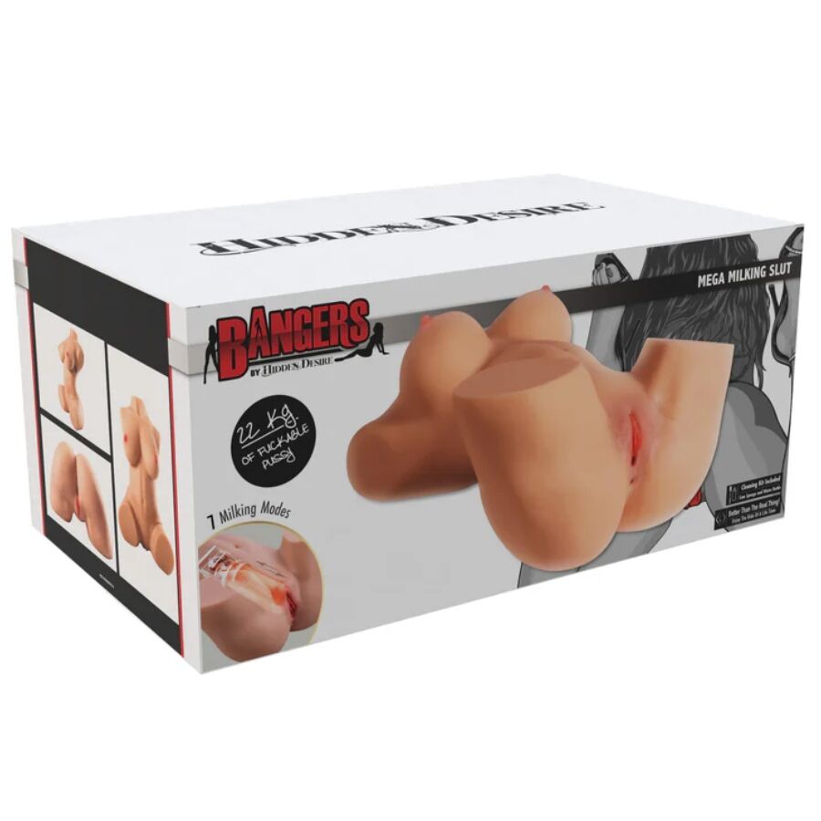 HIDDEN DESIRE - MILKING MEGA SLUT TORSO MASTURBADOR FEMENINO 22 KG