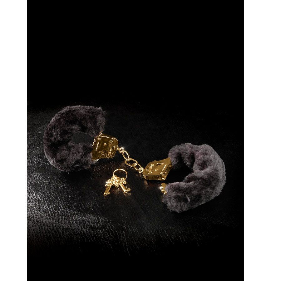 FETISH FANTASY GOLD - PLUSH HANDCUFFS 