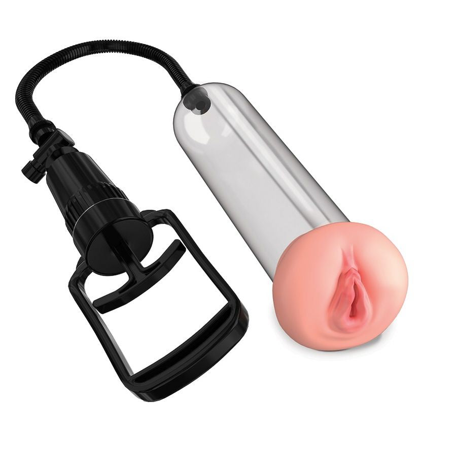 PUMP WORX ERECTION PUMP WITH VAGINA FOR BEGINNERS 