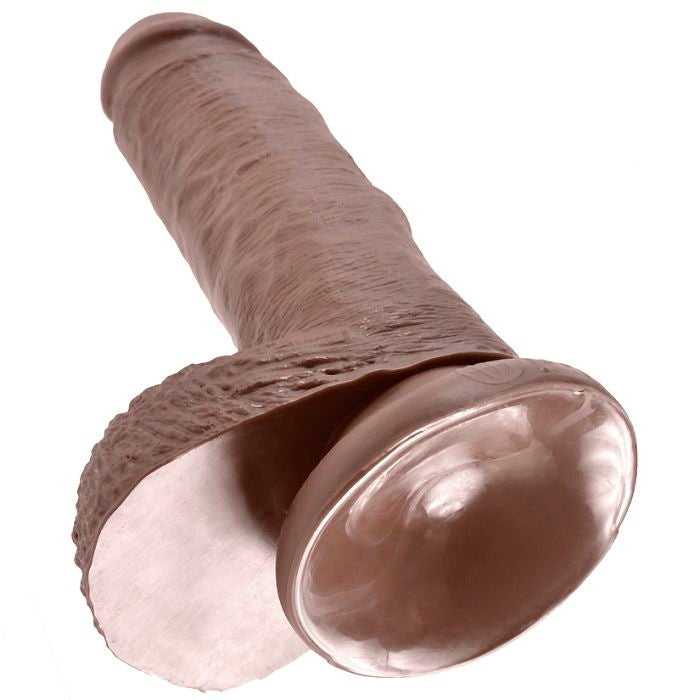 KING COCK - 7 REALISTIC BROWN PENIS 17.8 CM