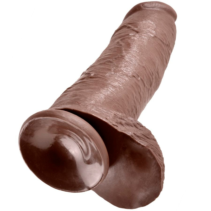 KING COCK - 12 REALISTIC BROWN PENIS 30.48 CM