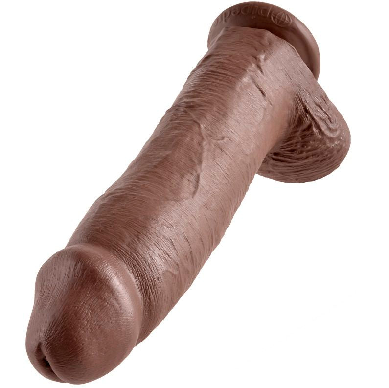 KING COCK - 12 REALISTIC BROWN PENIS 30.48 CM