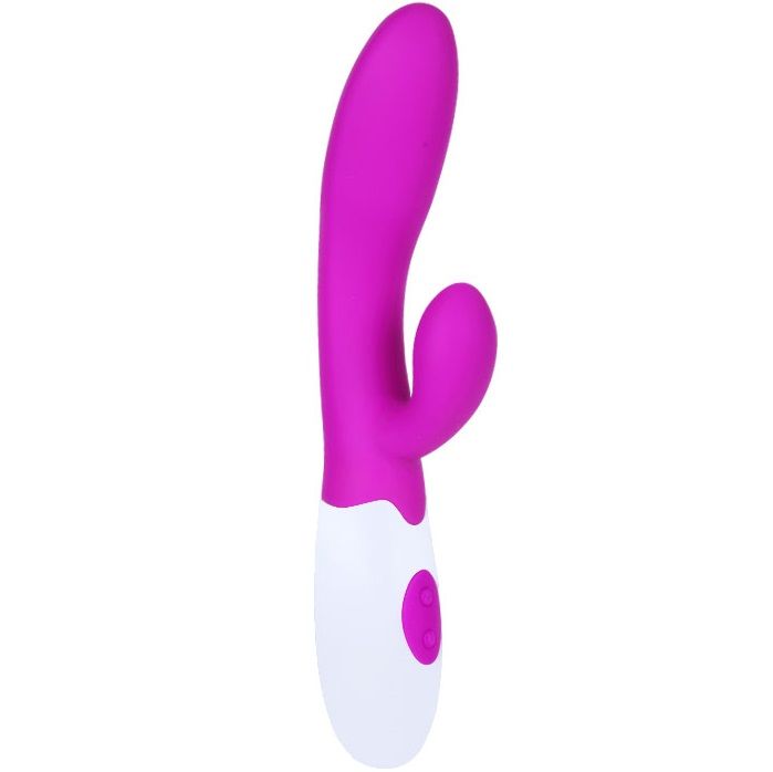 PRETTY LOVE - FLIRTATION VIBRATOR WITH CLITORIS STIMULATOR ALVIS