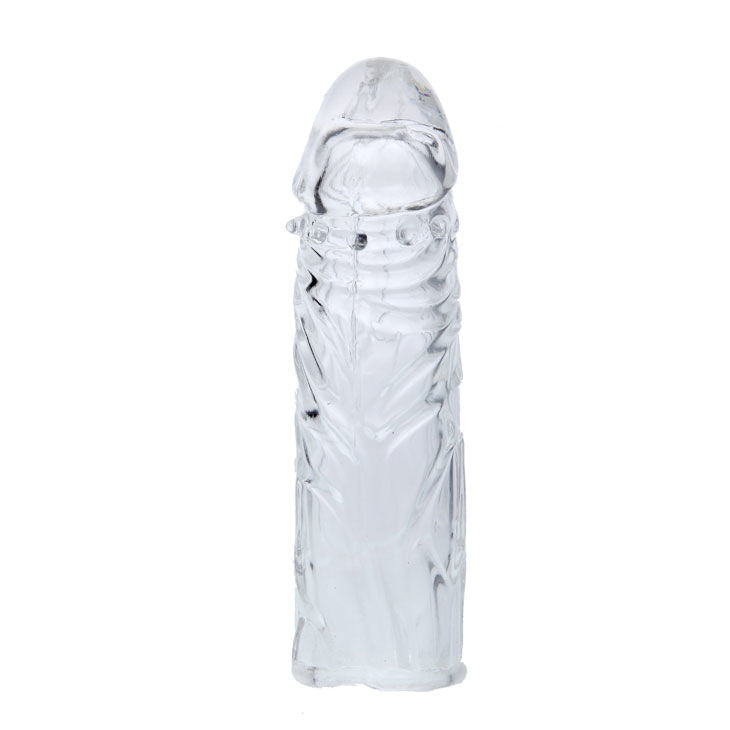 BAILE - TRANSPARENT SILICONE PENIS SLEEVE 13 CM