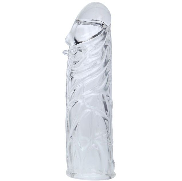 BAILE - TRANSPARENT SILICONE PENIS SLEEVE 13 CM