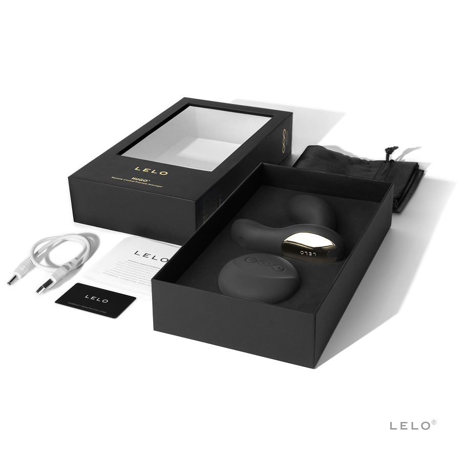 LELO - HUGO PROSTATE MASSAGER BLACK