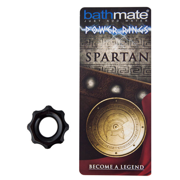 BATHMATE - BLACK SPARTAN PENIS RING