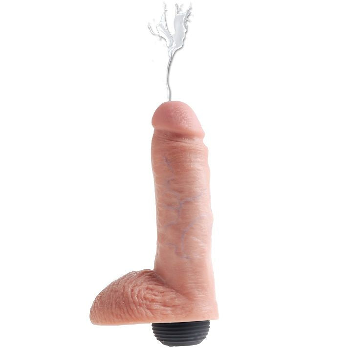 KING COCK - REALISTIC PENIS WITH NATURAL EJACULATOR 20.32 CM