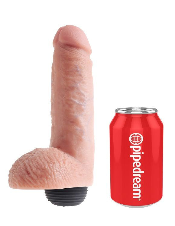 KING COCK - REALISTIC PENIS WITH NATURAL EJACULATOR 20.32 CM