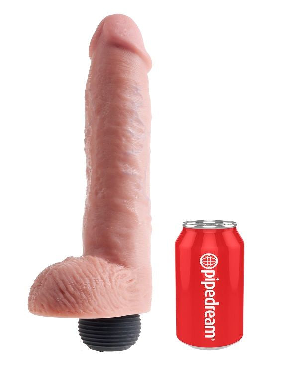 KING COCK - REALISTIC PENIS WITH NATURAL EJACULATOR 27.94 CM