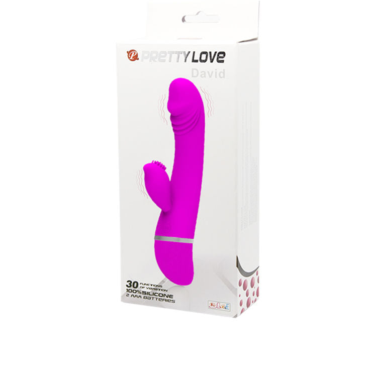 PRETTY LOVE - FLIRTATION VIBRATOR WITH RABBIT DAVID