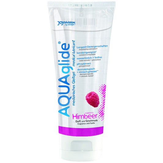 JOYDIVISION AQUAGLIDE - RASPBERRY FLAVOR LUBRICANT 100 ML