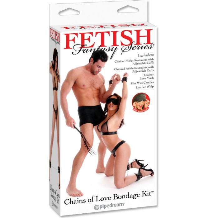 FETISH FANTASY SERIES - CHAINS OF LOVE BONDAGE KIT.