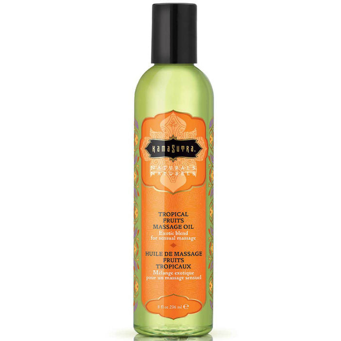 KAMASUTRA - NATURALS TROPICAL FRUITS MASSAGE OIL 236ML