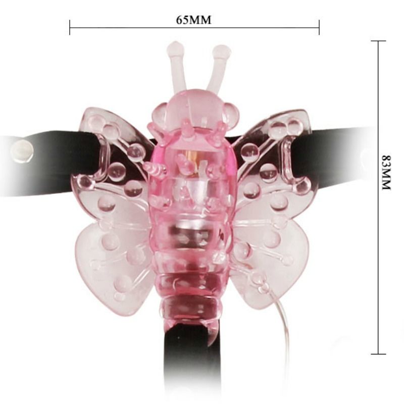 DANCE - MULTI-SPEED VIBRATING BUTTERFLY HARNESS