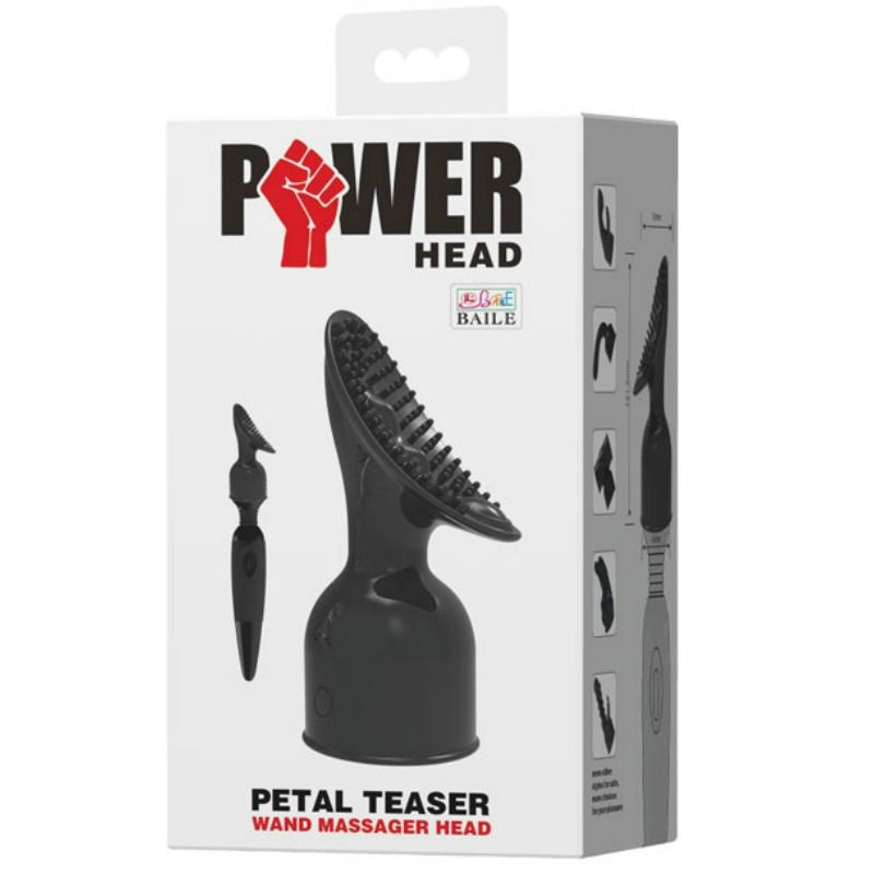 BAILE - POWER HEAD INTERCHANGEABLE HEAD FOR CLITORIS STIMULATION MASSAGER