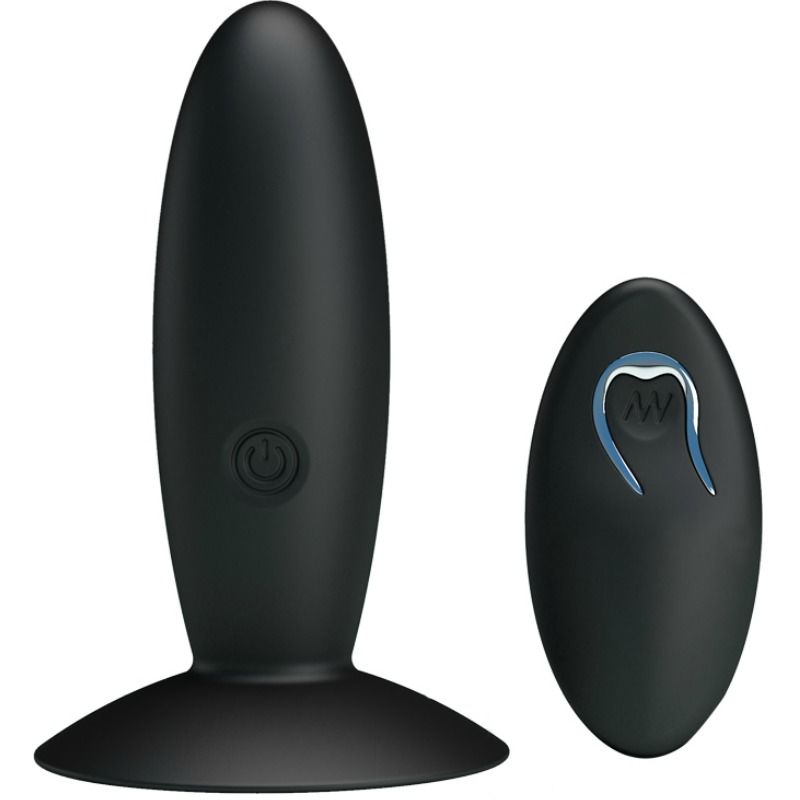 PRETTY LOVE - RECHARGEABLE ANAL PLUG WITH VIBRATION AND REMOTE CONTROL