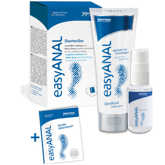 JOYDIVISION EASYANAL - STARTER SET LUBRICANT + ANAL RELAXANT