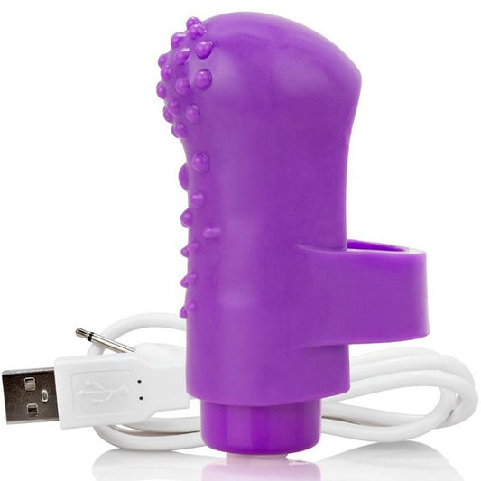 SCREAMING O - LILAC FING RECHARGEABLE THIMBLE