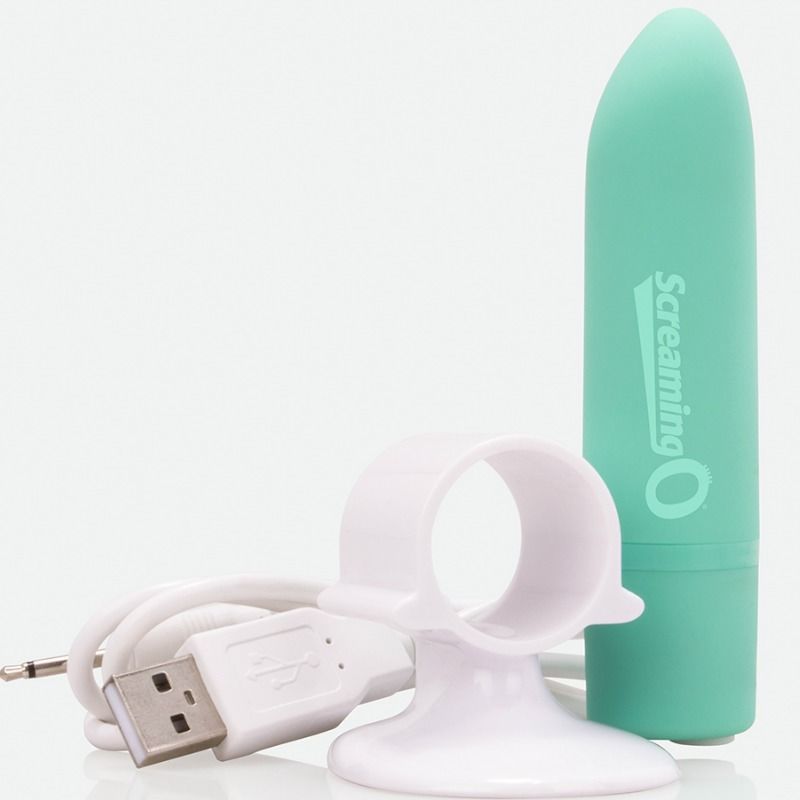 SCREAMING O - POSITIVE RECHARGEABLE MASSAGER GREEN